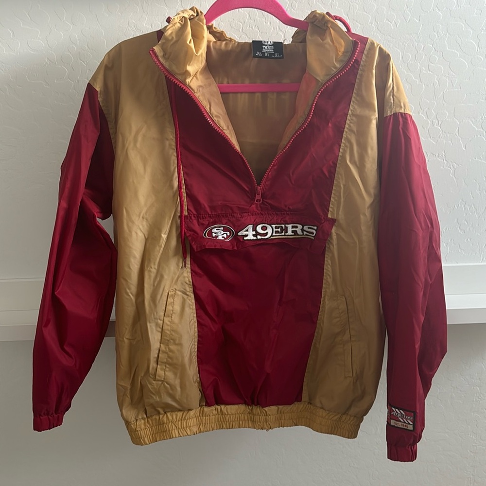 NFL San Francisco 49ers parka, size small